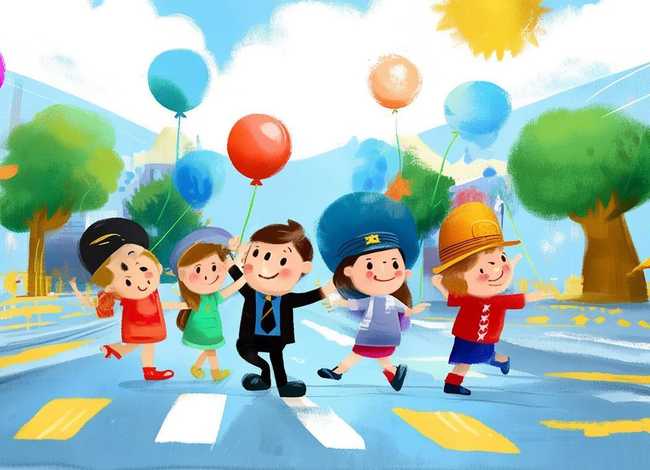 儿童故事过马路文字版；斑马线的儿童故事