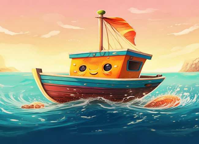 说声谢谢你绘本故事、【每日绘本】《小船的旅行》