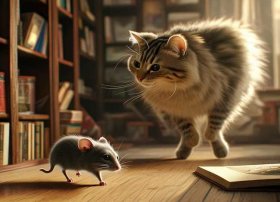 猫抓老鼠故事书 - 猫捉老鼠寓言故事