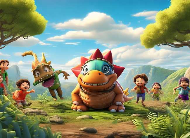 恐龙歌曲儿童 - 恐龙巴尼主题曲