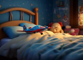 小飞机的故事睡前，玩具回家了睡前故事