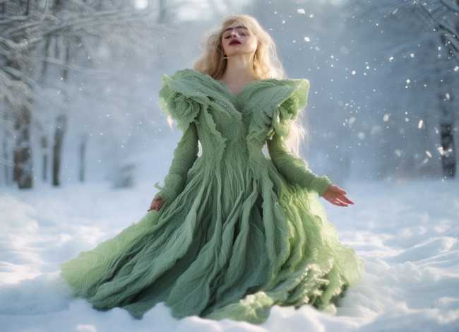 叶子的故事的小视频 - 求一个美女穿一身白菜叶子,在雪地上唱歌,还下跪的视频