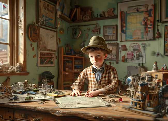 儿童侦探推理故事漫画 - 童年时的一本关于类似刑侦探案的漫画名字