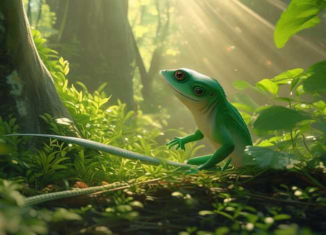 讲故事小壁虎借尾巴视频（小壁虎借尾巴的故事）