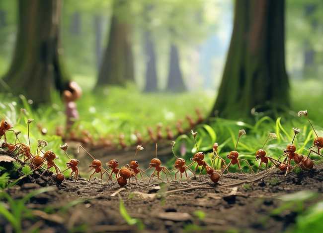 蚂蚁搬家儿童故事 - 蚂蚁搬家故事完整版