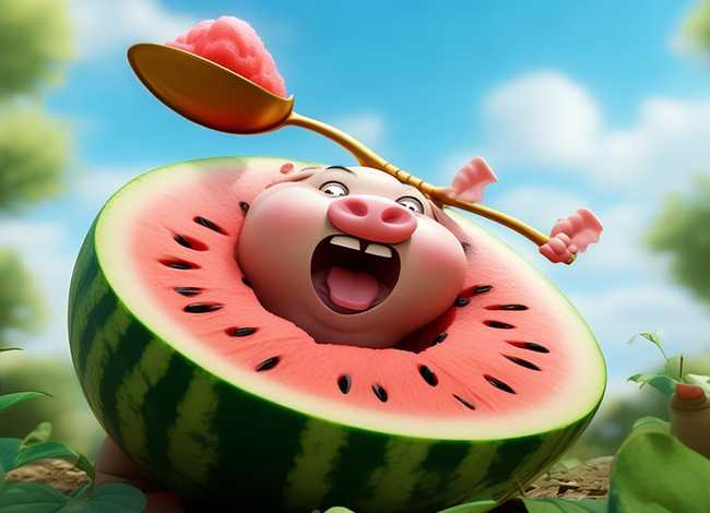 猪八戒吃西瓜故事书 猪八戒吃西瓜的故事