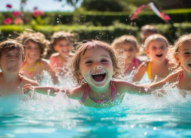 儿童画童趣(创意儿童画赏析——快乐游泳,清凉一夏!) 儿童画童趣(创意儿童画赏析——快乐游泳,清凉一夏!)