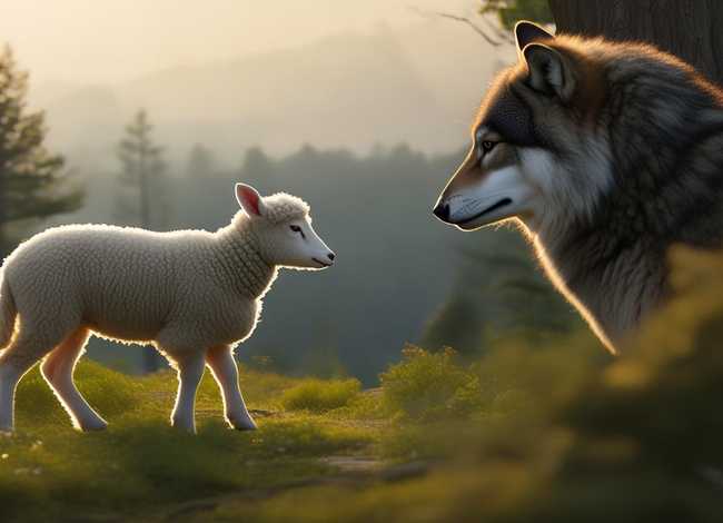 狼和羊的故事完整版儿童故事（关于狼和羊的故事）