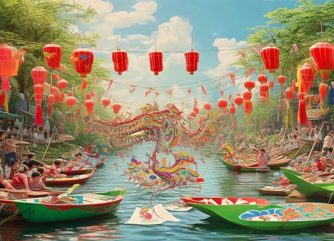 儿童端午节画画作品图片，端午节怎么画画才好看