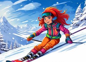 儿童滑雪故事视频大全 戴安娜.高登的故事