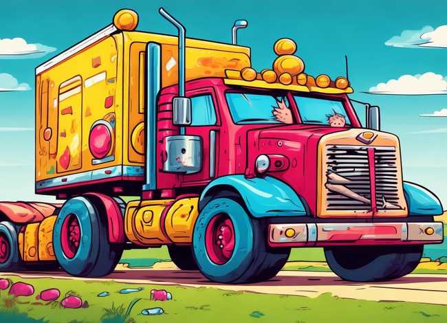 大卡车的故事在线听 关于大卡车的儿童小故事 大卡车的故事在线听 关于大卡车的儿童小故事