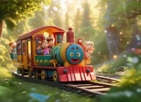 火车小孩故事，幼儿故事小火车