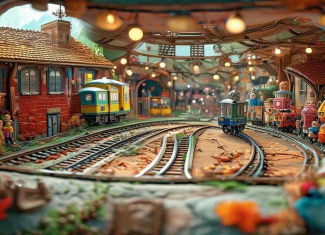 饮食绘本故事 - 肚子里有个火车站——绘本故事