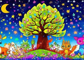 动物故事儿童手抄报内容文字（童话故事手抄报内容简短）