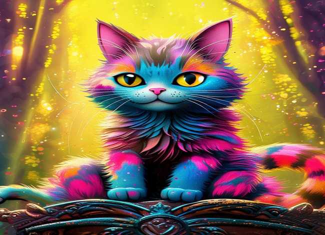 儿童讲故事ppt模板图片、ppt绘本故事《活了100万次的猫》 儿童讲故事ppt模板图片、ppt绘本故事《活了100万次的猫》