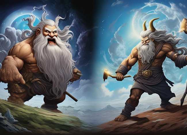 盘古开天辟地儿童故事视频 盘古与拉神的区别