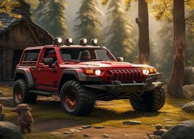 越野车的故事睡前故事、小学童话小故事