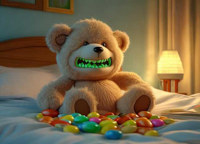 关于爱吃糖牙齿坏掉的儿童故事（儿童睡前故事~小熊拔牙）