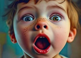 儿童惊讶表情图片、你知道怎么解读“惊讶”的微表情吗