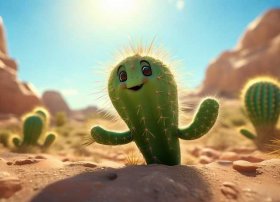 仙人掌幼儿故事（关于仙人掌的小故事要短点的）
