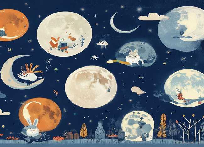 关于月亮的故事幼儿，10个有关月亮的神话故事有哪些