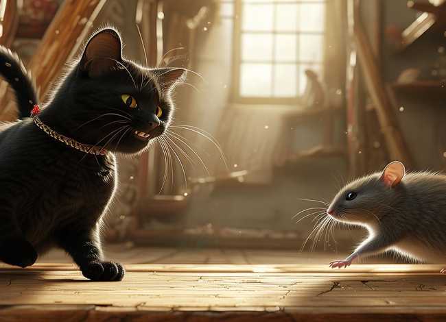 猫抓老鼠故事完整版（猫和老鼠寓言故事）