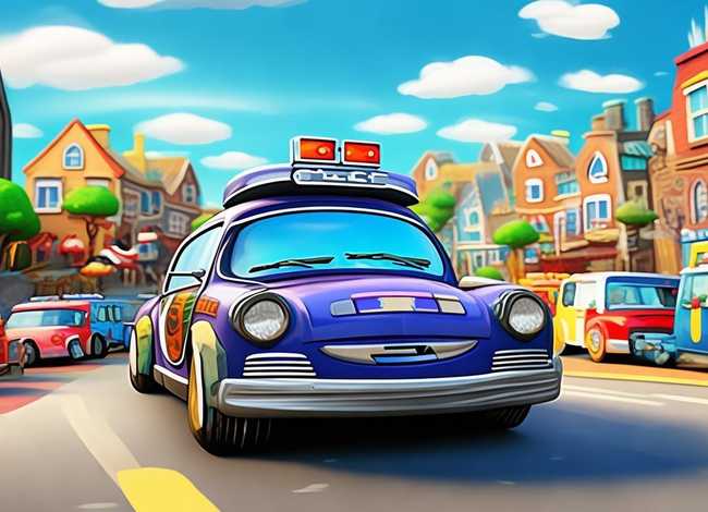 警车儿童故事绘本（关于小汽车动画片有哪些）