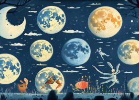 关于月亮的故事幼儿，10个有关月亮的神话故事有哪些