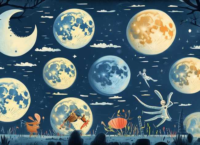 关于月亮的故事幼儿，10个有关月亮的神话故事有哪些