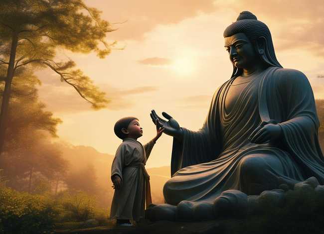 地藏菩萨儿童故事、地藏王菩萨救人故事