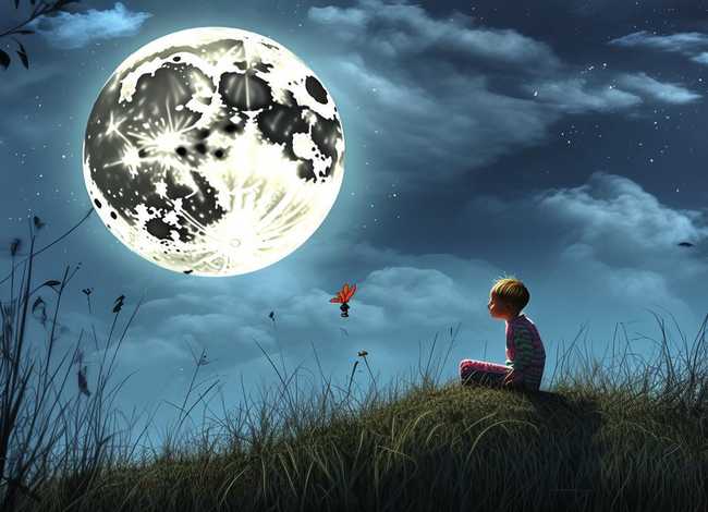 有关月亮的儿童故事简短(关于月亮的故事20字) 有关月亮的儿童故事简短(关于月亮的故事20字)