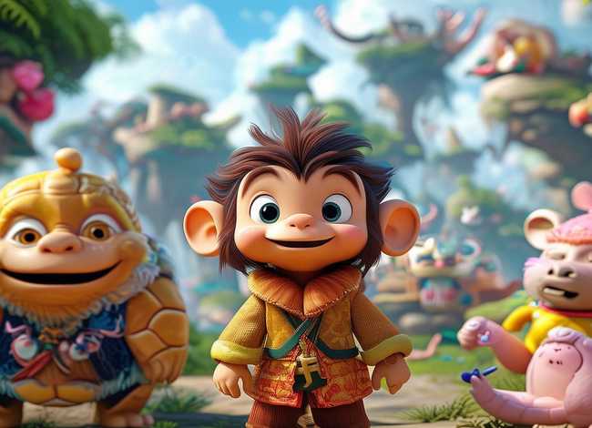 西游记故事儿童版音频；米小圈快乐西游记人物