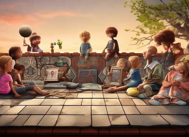 屋顶上的童年的故事，屋顶上的童年时光 Anche libero va bene剧情介绍