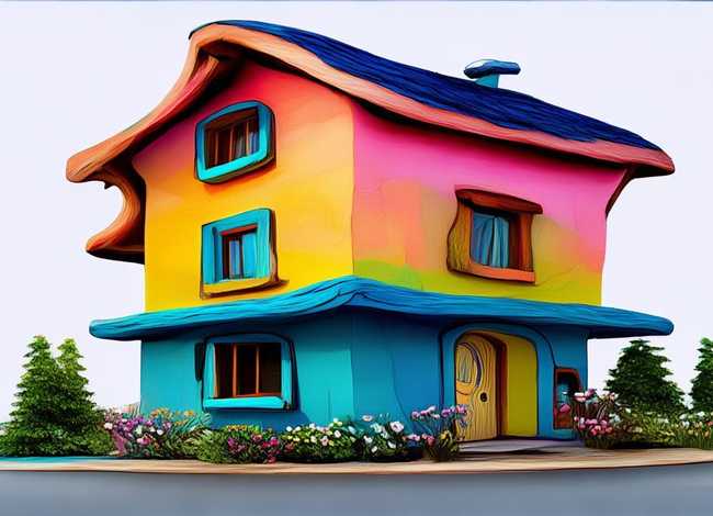 屋顶故事绘本;会变颜色的房子 屋顶故事绘本;会变颜色的房子