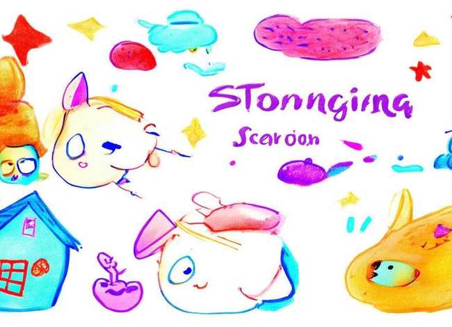 故事儿童画简笔画 幼儿插画简笔画-小学生插画怎么画