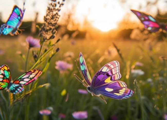 儿童简短小故事配图 每天一个睡前故事,让宝宝在故事中入眠(四)三只小蝴蝶