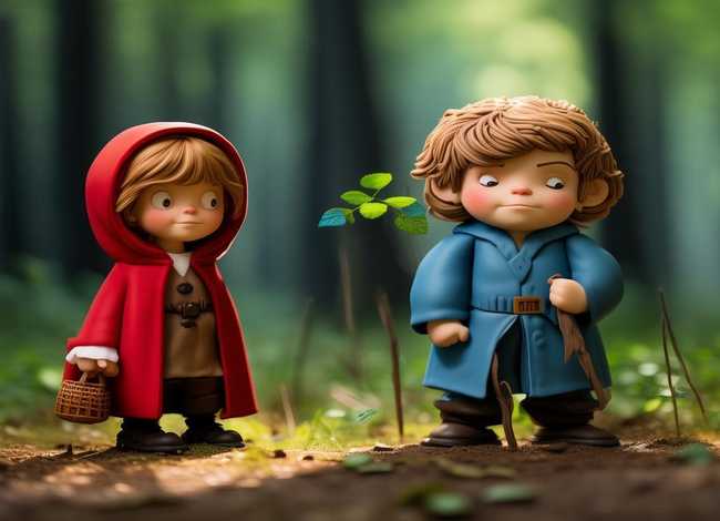 小红帽故事简约版 - 在lofter上,脑叶蓝袍牧童和小红帽的形象设定是怎样的 小红帽故事简约版 - 在lofter上,脑叶蓝袍牧童和小红帽的形象设定是怎样的