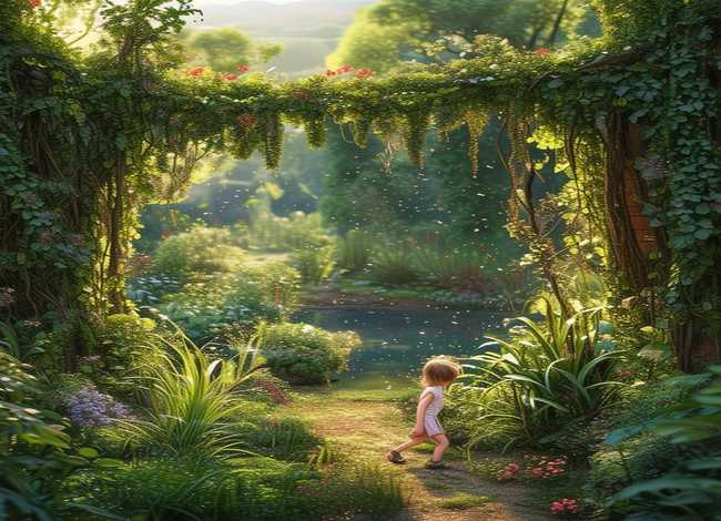 秘密花园故事；《秘密花园》的主要内容,要英文的