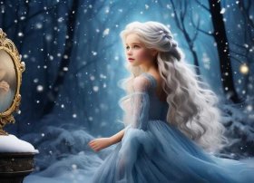 白雪公主儿童故事童话王国，白雪公主的故事