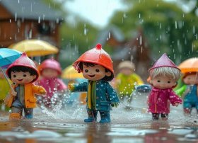 下雨天的小故事幼儿（适合幼儿园中班小朋友讲的故事）