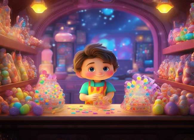 卖糖果的儿童故事 神奇糖果店角色 卖糖果的儿童故事 神奇糖果店角色