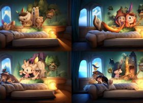 儿童免费童话故事，哄小朋友温馨睡前童话小故事大全【四篇】