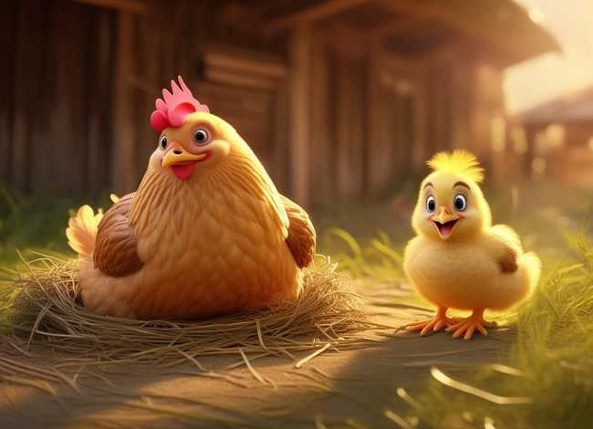 母鸡下蛋的故事（小鸡要去玩,母鸡说要下蛋的故事听过吗求故事）