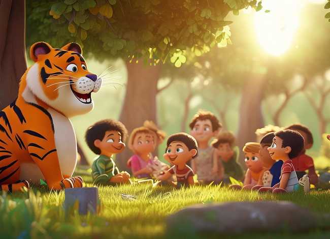 瘪嘴老虎故事大赛视频 老虎拔牙的故事告诉小朋友什么道理