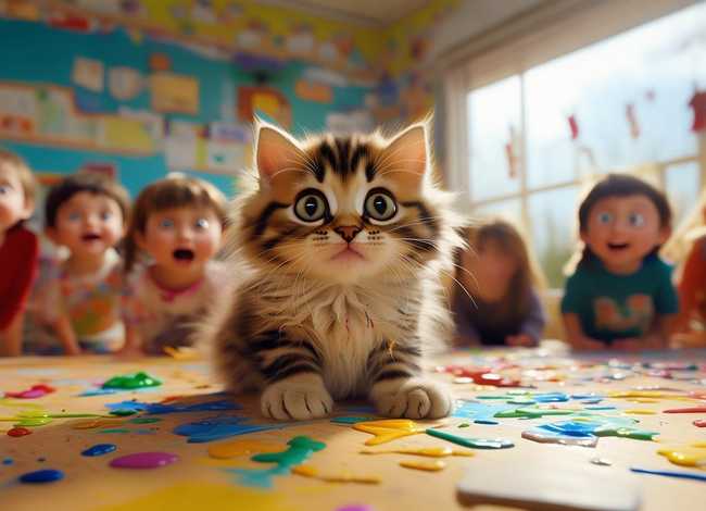 知错能改小故事幼儿园（知错就改的小猫童话故事）