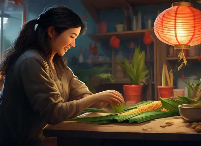 端午节的小故事儿童版妈妈故事 - 一年级看图写话妈妈包粽子怎么写