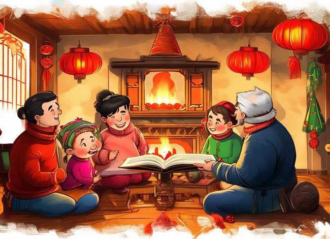除夕故事绘本；关于春节的绘本故事推荐
