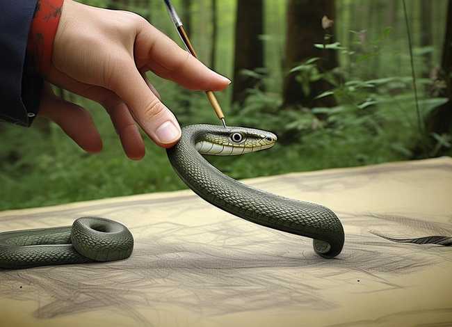 画蛇添足的寓言故事图片；画蛇添足的寓言故事