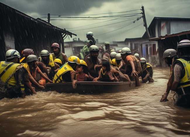 抗洪救灾的感人故事简短 - 抗洪救灾中的动人故事