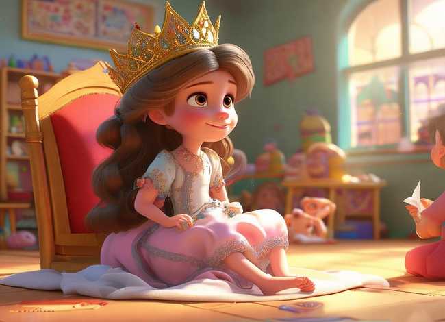 幼儿园感人催人泪下的绘本故事 儿童绘本故事《爱哭公主》